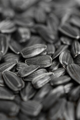 black sunflower seeds texture