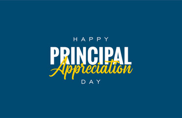 principal appreciation day holiday Concept