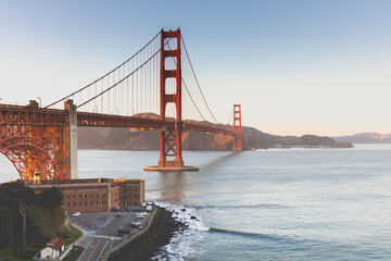 Golden Gate Bridge, San Francisco California.