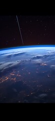 a view of the earth from space