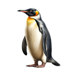 penguin isolated on transparent backgroun