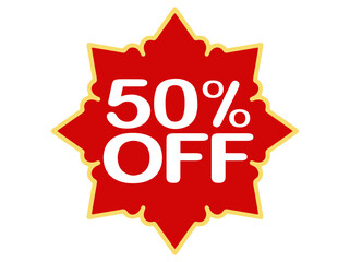 Special discount 50% off Background
