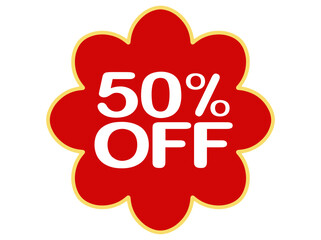 Up to 50% Off label
