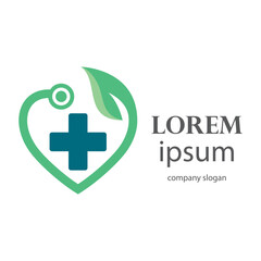 hospital and health clinic logo design