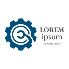 engine repair logo design