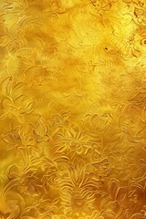 Close-Up of Gleaming Gold Surface