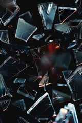 background of a glass