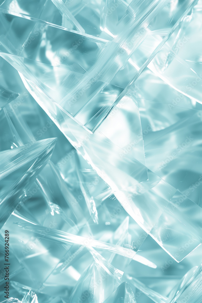 Poster closeup ice surface texture. background image. created with generative ai technology.