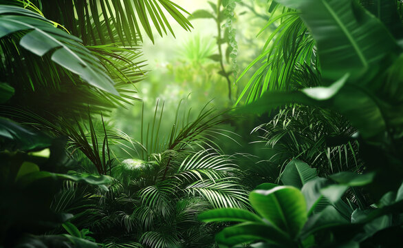 Verdant Haven: Tropical Jungle Retreat