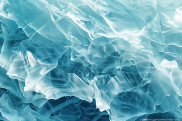 Obraz premium Closeup ice surface texture. Background image. Created with Generative AI technology.