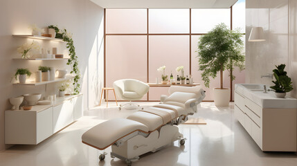 Elevating Beauty and Relaxation: An Exclusive Glimpse into a High-End Aesthetic Beauty Salon