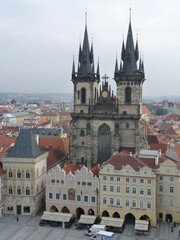 Fototapeta premium Cathédrale Prague
