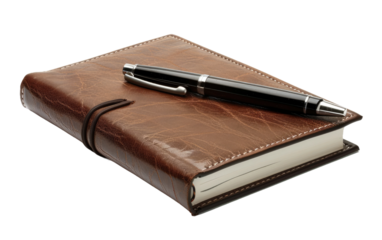 Corporate Logbook isolated on transparent Background