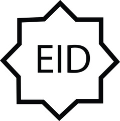 home icon Happy Eid Mubarak, Ramadan Kareem vector Wishing for Islamic festival for banner, poster, background,