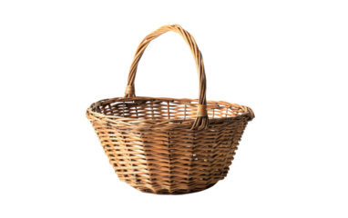 The Hollow Basket isolated on transparent Background