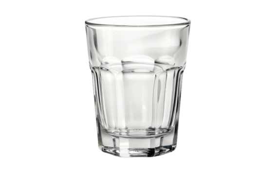 The Hollow Drink: A Symbol of Emptiness isolated on transparent Background