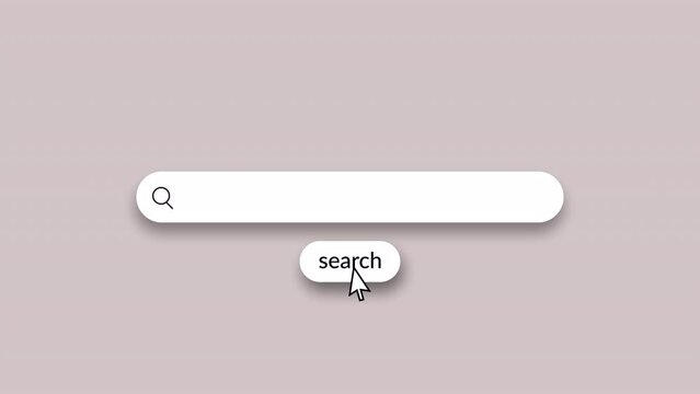 searching on internet web overplay template animation, Search engine animation template.