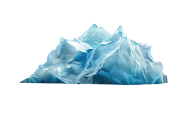 Crisp Glacier Treats: Fresh Frillice isolated on transparent Background
