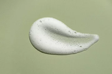 Deurstickers Soap foam texture sample © mizina