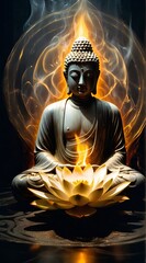 buddha statue in the temple