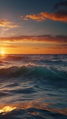 Obraz premium sunset over the sea