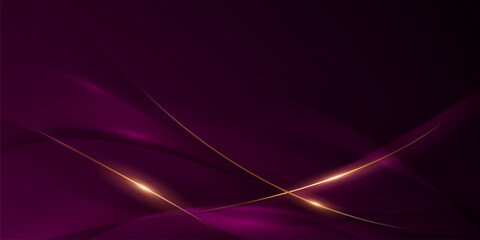 purple abstract background with luxury elements vector illustration - obrazy, fototapety, plakaty