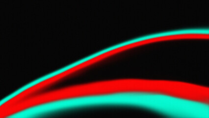 Red and Turquoise Grainy noise texture gradient background