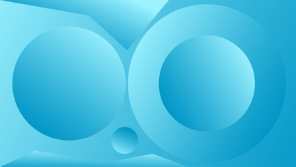 ABSTRACT BLUE GRADIENT BACKGROUND SMOOTH LIQUID COLORFUL BLURRED DESIGN WITH GEOMETRIC SHAPES VECTOR TEMPLATE GOOD FOR MODERN WEBSITE, WALLPAPER, COVER DESIGN 