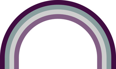 Asexual Flag Rainbow LGBTQ Illustration