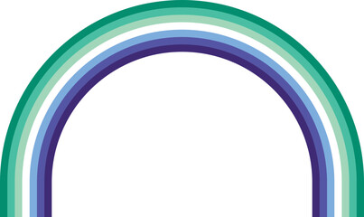 Gay Men Pride Flag Rainbow LGBTQ Illustration