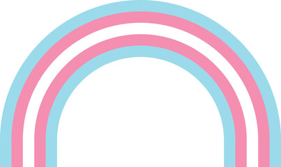 Transgender Flag Rainbow LGBTQ Illustration