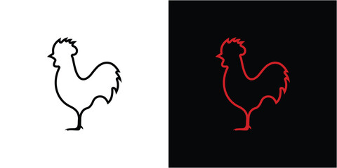 ROOSTER VECTOR DESIGN TEMPLATE