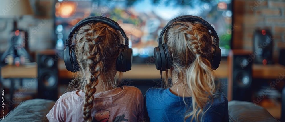 Aufkleber The children will learn how to code simple computer games in online courses. Gamedev, programming, and web lessons for children will help them develop their skills in creating games and 3D rendering.
