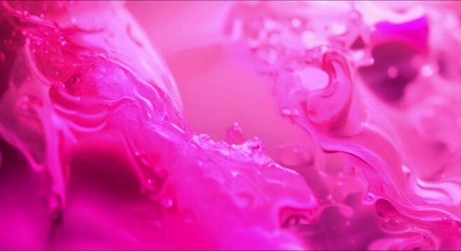 abstract pink fog footage
