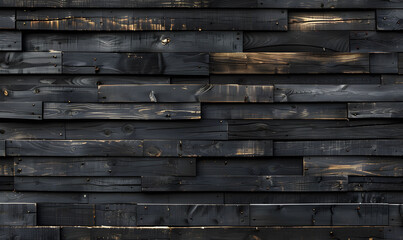 Elegant dark wooden planks texture with a horizontal pattern and rustic charm backdrop