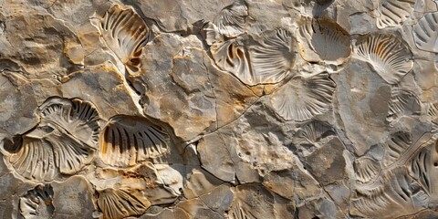 Organic Texture on Natural Rock Surface