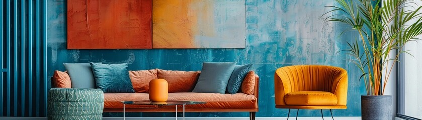 Incorporating unexpected elements and materials into art and decor