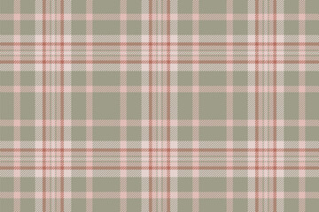 Texture fabric tartan of vector seamless plaid with a pattern background check textile.
