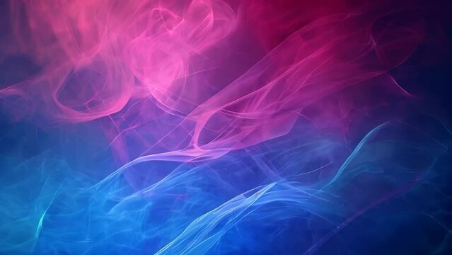 Abstract smoke on a dark blue background. Design element for graphics.