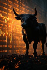 Bull Market Surge Conceptual Image