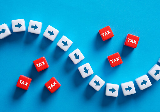 To avoid tax payments. Tax avoidance or evasion concept.