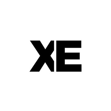 recommend clip art: Letter X and E, XE logo design template. Minimal monogram initial based logotype.