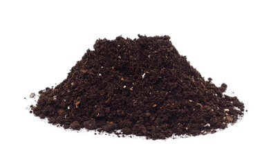 A pile of organic compost.