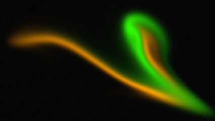 Green and yellow Grainy noise texture gradient background