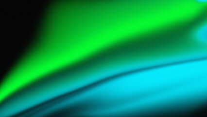 Green and turquoise Grainy noise texture gradient background