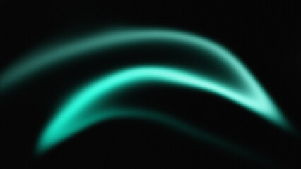 White and turquoise Grainy noise texture gradient background