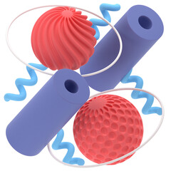 abstract geometry 3D element 13