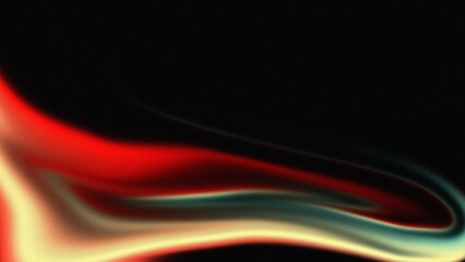Obraz premium Black, red, and turquoise Grainy noise texture gradient background