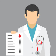 Doctor Logo. Vector Doctor Logo. Doctor Icon.