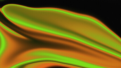 Orange and green Grainy noise texture gradient background